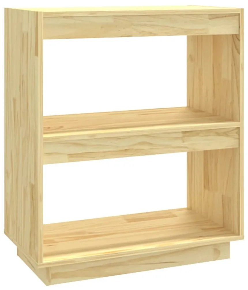 810859 vidaXL Bibliotecă, 60x35x71 cm, lemn masiv de pin