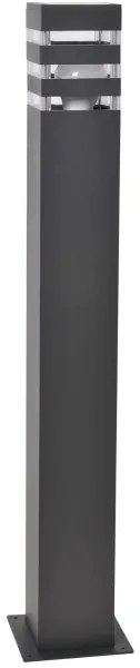 Lampă de exterior LED RGBW TEKSAS, dimabilă, 1xE27/9W/230V, 74 cm, IP44, antracit