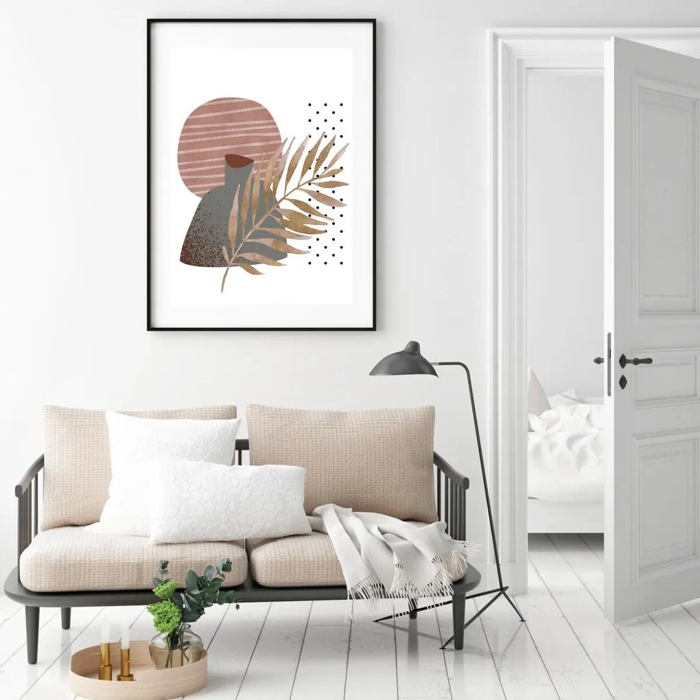 Poster - Abstracție simbolică (A4)