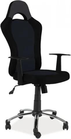 Scaun de birou ergonomic Q-039 Black/Grey