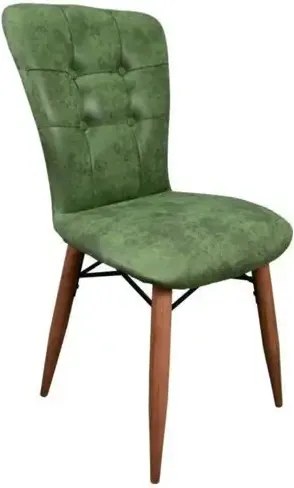 Scaun living tapitat mustar Beluga Homs