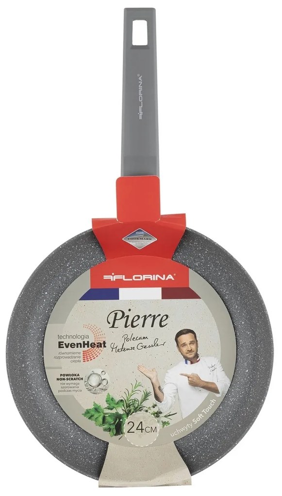 Tigaie Florina din aluminiu de Mateusz Gessler, 24cm