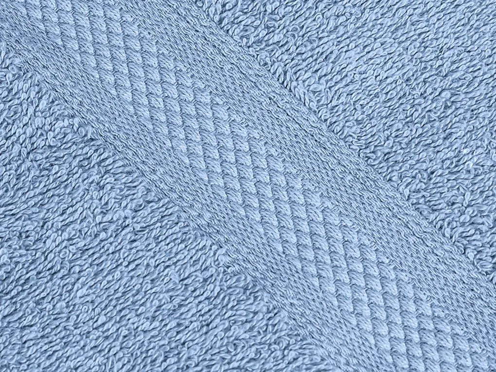 1x prosop de baie CLARYSSE ELEGANCE 70x140 cm + 1x prosop CLARYSSE 60x110 cm 100% bumbac, albastru