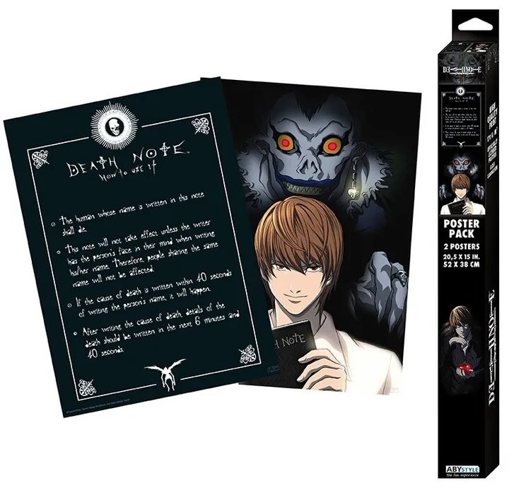 Set cadou Death Note - Light and Death