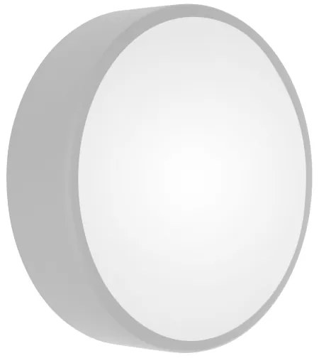 Plafonieră cu senzor CLEO 2xE27/24W/230V d. 30 cm gri