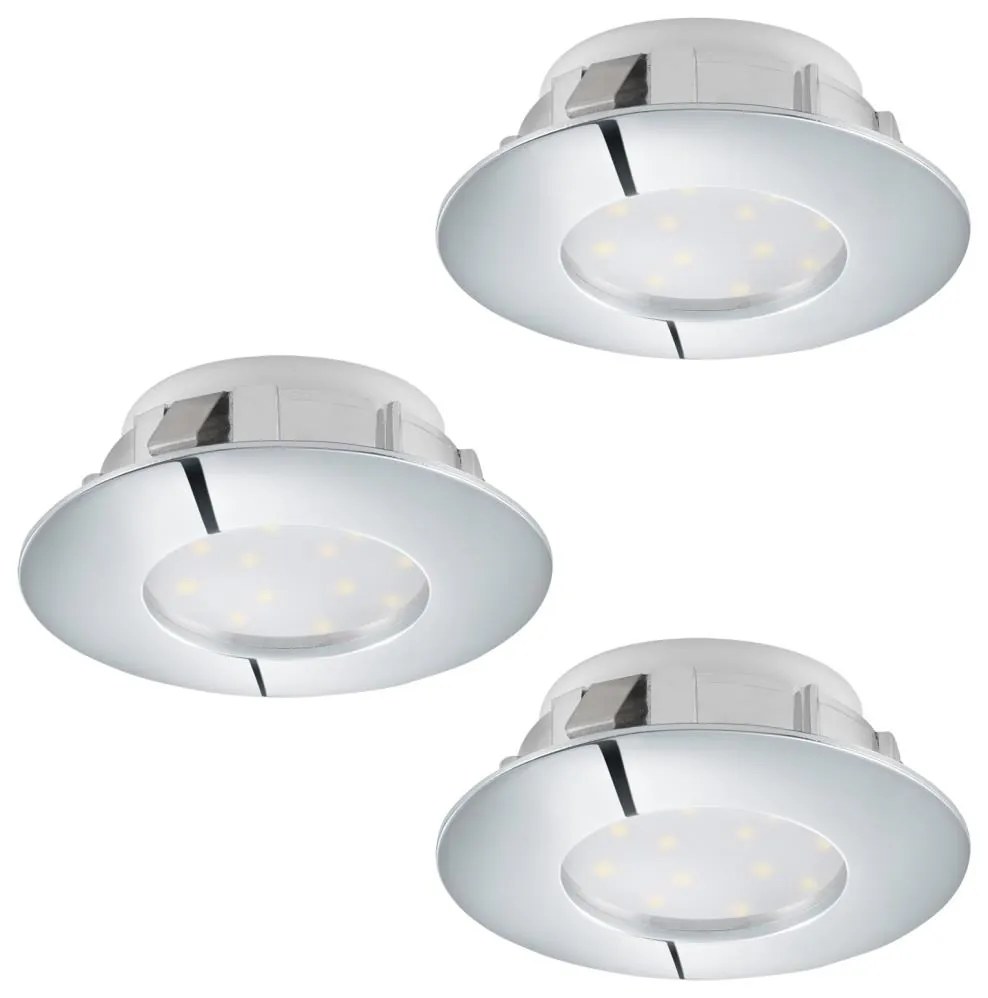 Eglo 95815 - SET 3x Corp de iluminat LED tavan fals PINEDA 1xLED/6W/230V