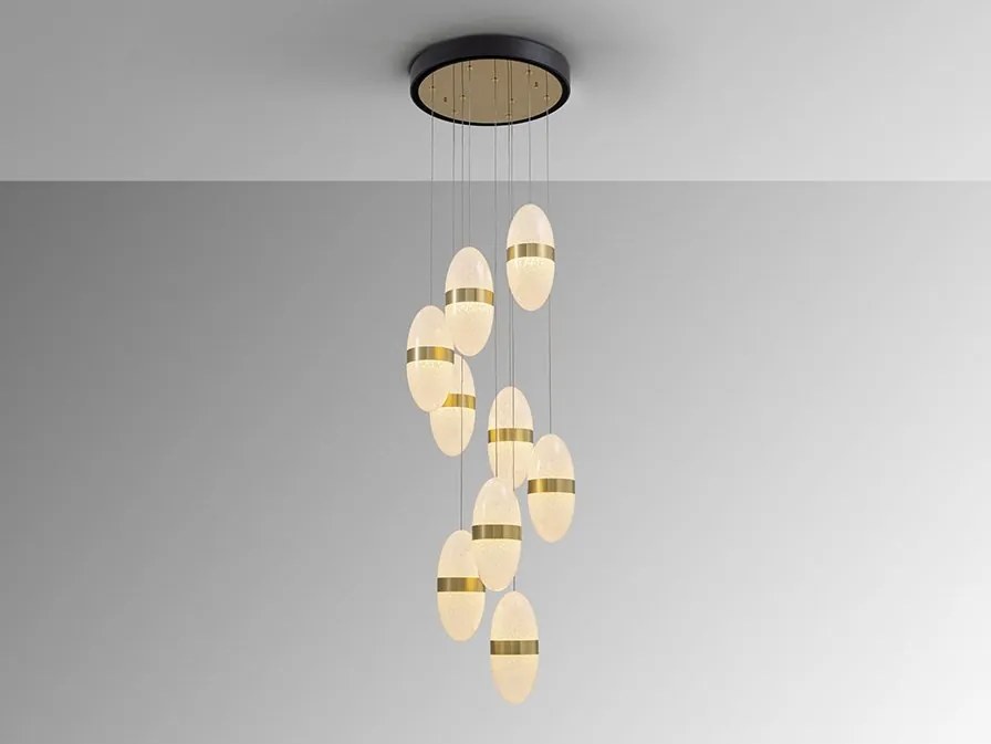 Lustra LED XL suspendata design modern Garden