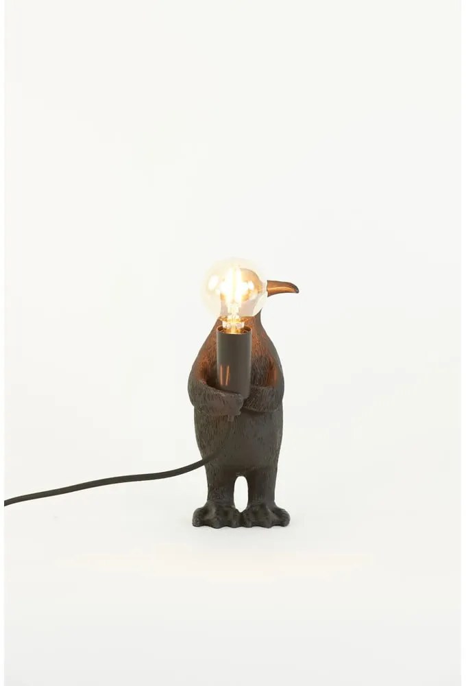 Veioză negru-mat (înălțime 24 cm) Penguin – Light &amp; Living