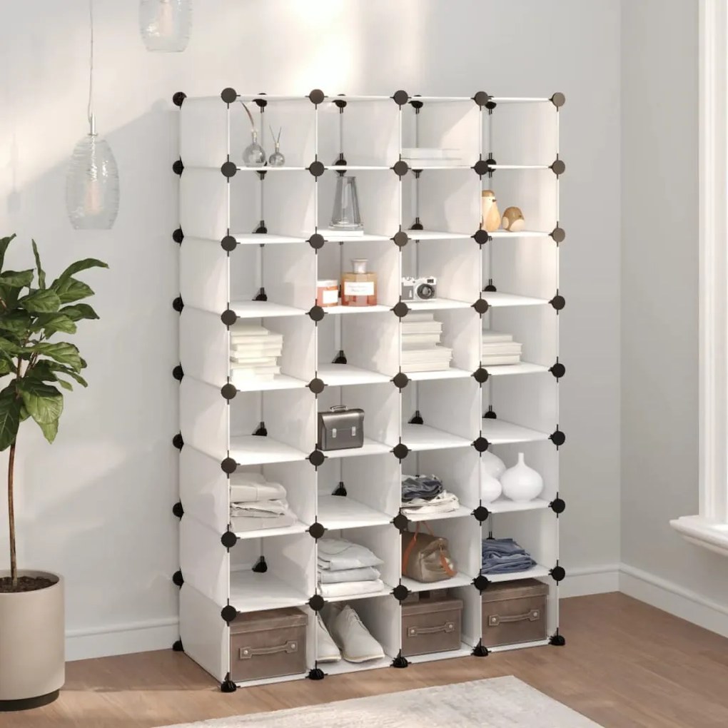 vidaXL Suport de pantofi, transparent, 93x36,5x140 cm, PP