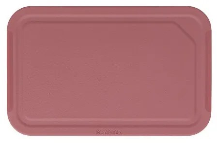 Tocator alimente Brabantia Tasty+ 1001187, 25x16 cm, Anti-alunecare, Usor de curatat, Rosu