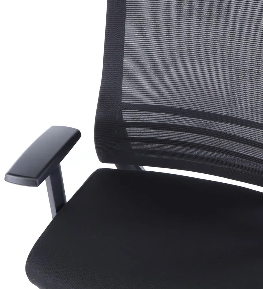 Scaun de birou Claudio 1 + 1 GRATUIT, negru
