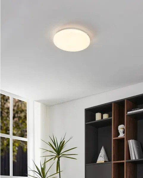 Plafonieră LED Eglo 75449 FRANIA-M LED/15,5W/230V 3000K d. 33 cm alb