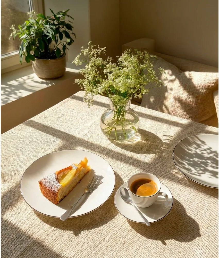 Ceașcă albă pentru espresso din porțelan 100 ml Decora – Orion