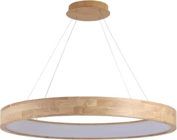 Brilagi - Lustră suspendată pe cablu FALCON WOOD LED/60W/230V 3000/4000/6000K 80 cm din lemn