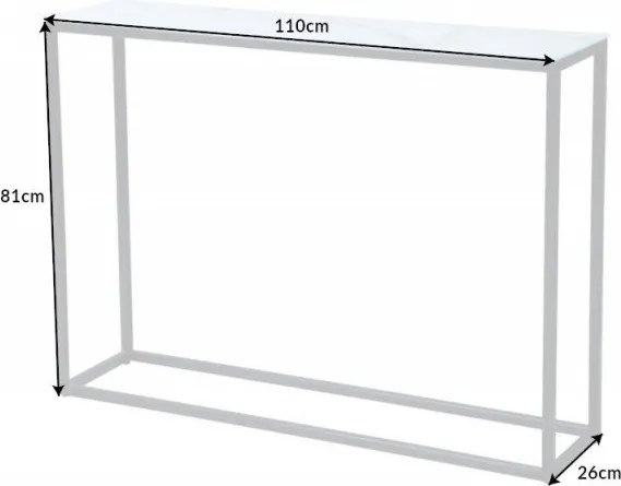 Consola laterala design modern Elegance 110cm
