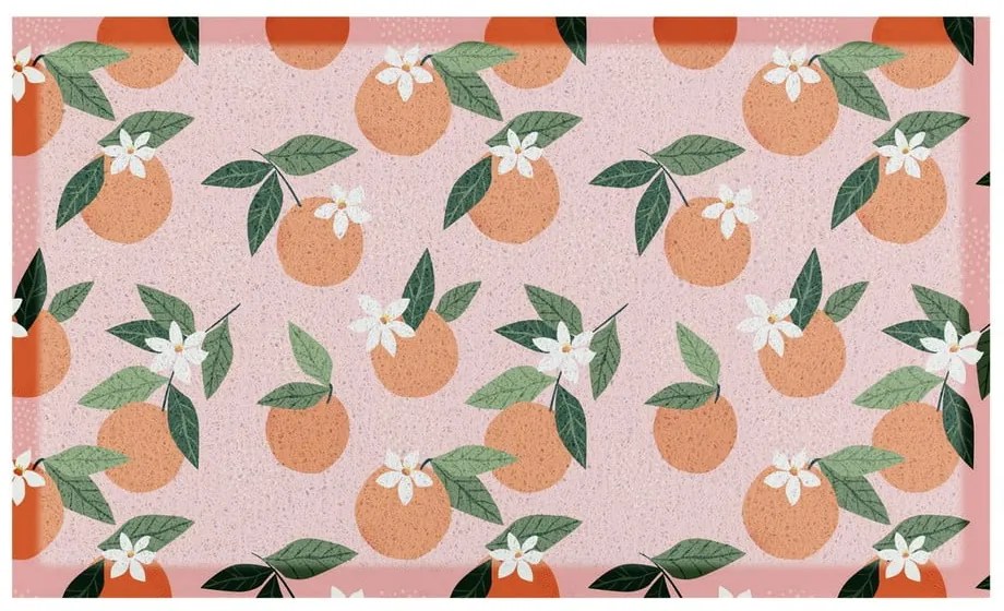 Covoraș de intrare 40x70 cm Oranges – Artsy Doormats