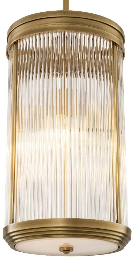 Lustra, Pendul design LUX Rousseau L, alama antic