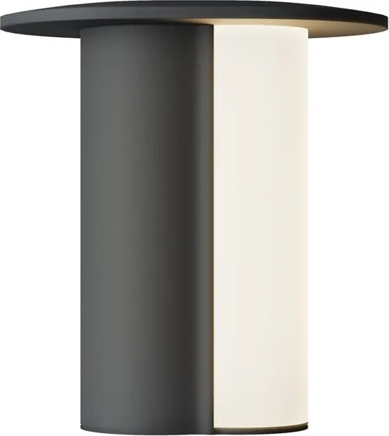 Veioza LED portabila/reincarcabila ASYM negru