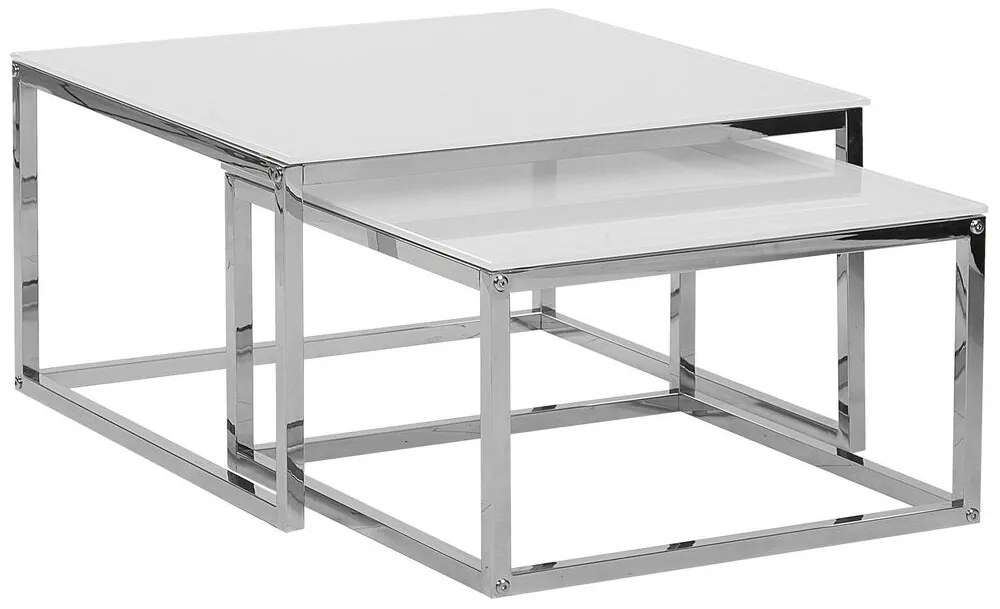 Set mese de cafea 2buc. Breva (alb). 1009543