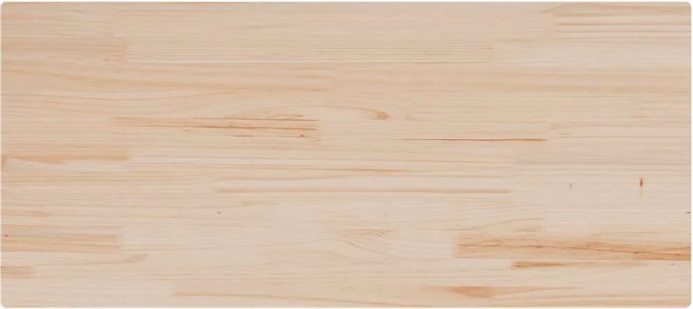 vidaXL Blat de masă, 90x40x2,5 cm, dreptunghiular, lemn masiv de pin