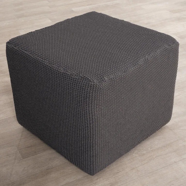 Huse care se întind foarte bine NIAGARA antracit taburet (40 - 60 cm)