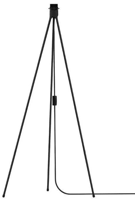 Accesoriu lampadar, Trepied negru pentru abajurul cu pene Eos si Silvia