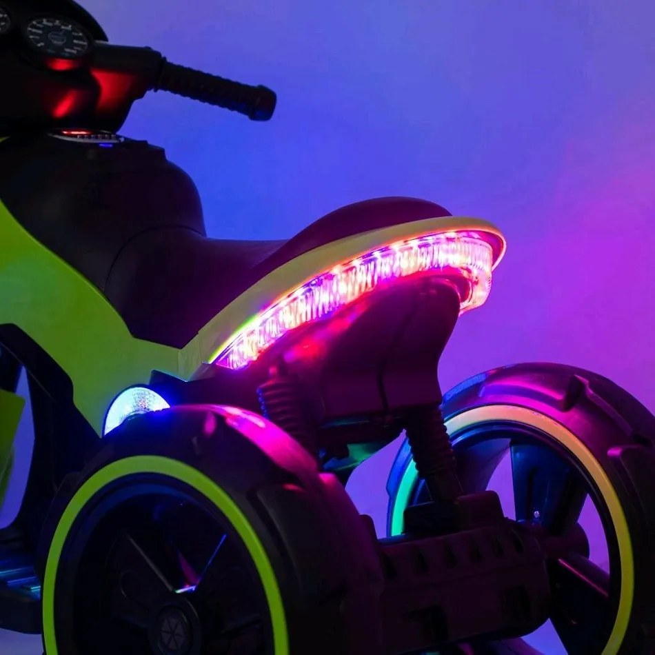 Motocicletă electrică pentru copii Baby Mix Policealbastră, 100 x 50 x 61 cm