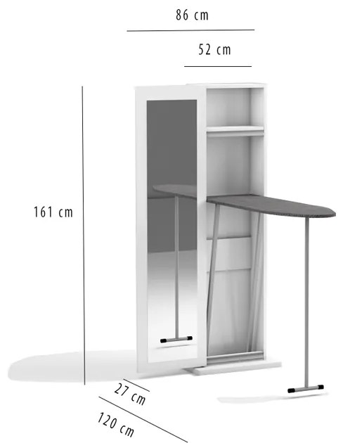 Masa rabatabila de calcat ironing table