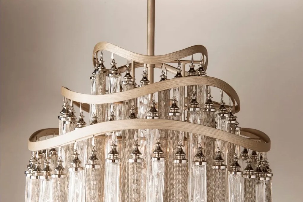 Candelabru LUX design elegant CHIMERA, cu 10 surse de lumina