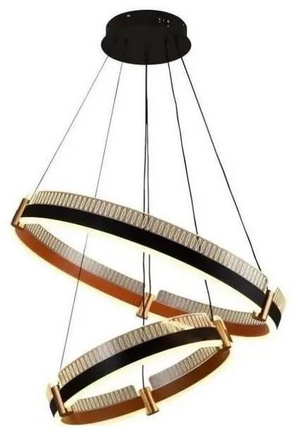 Lustră LED dimabilă pe cablu LED/140W/230V 3000-6500K + telecomandă