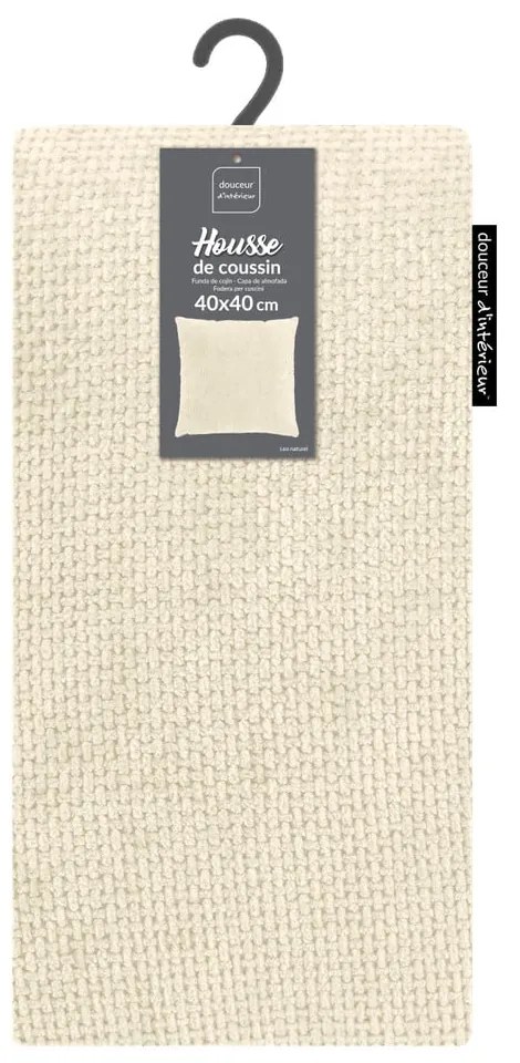 Față de pernă din janilie 40x40 cm Leo – douceur d'intérieur