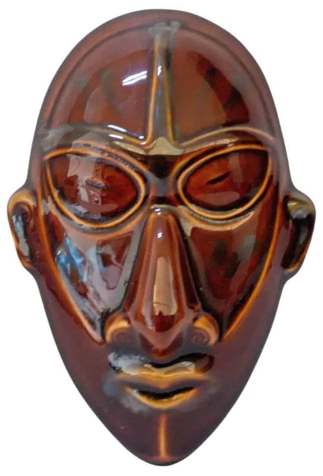 Masca Decor Nativ Tribal Warrior, 25.7 cm x 17.1 cm
