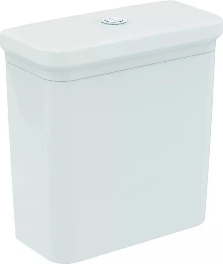 Rezervor pe vas WC Ideal Standard Atelier Calla cu alimentare inferioara alb lucios