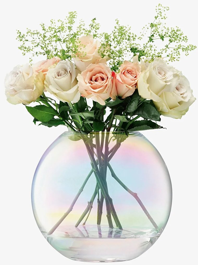 Vază, Pearl, înălțime 24 cm, sidefată - LSA International