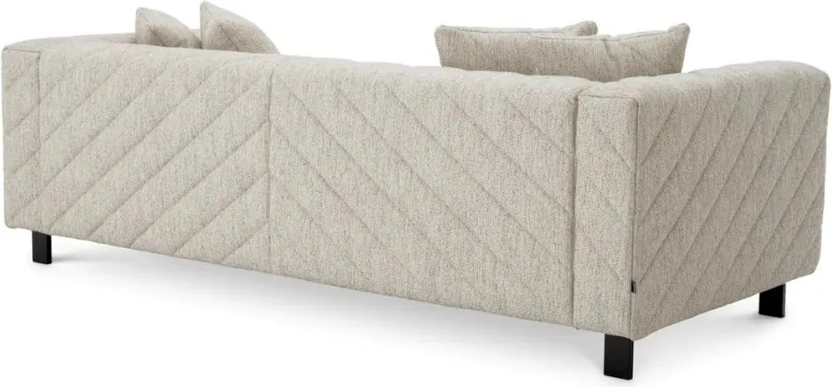 Canapea design LUX Avellino, Splendor light grey