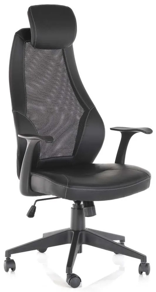 Scaun de birou Torino, negru