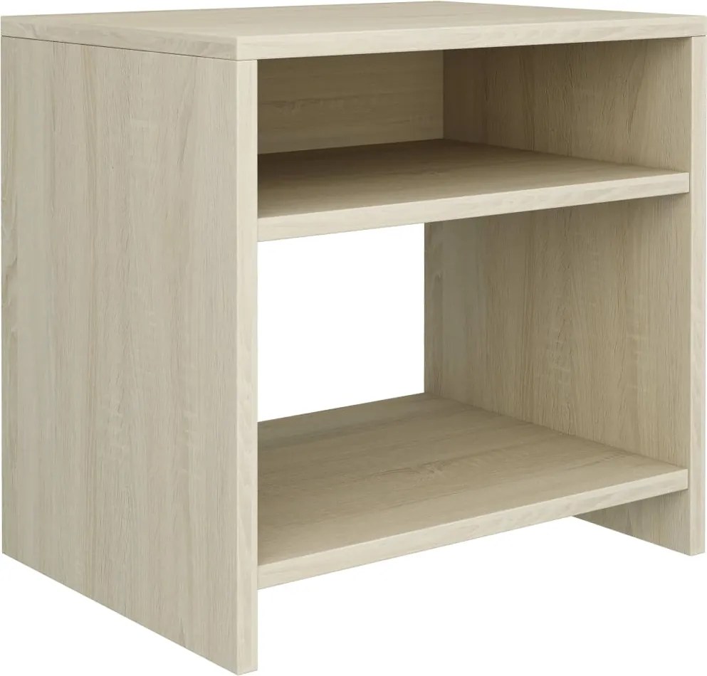 vidaXL Noptieră, stejar sonoma, 40x30x40 cm, lemn prelucrat