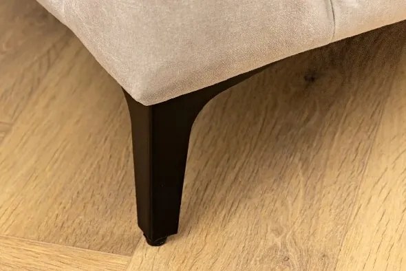 Fotoliu design Chesterfield, Catifea Bej Sampanie MODERN BAROCK