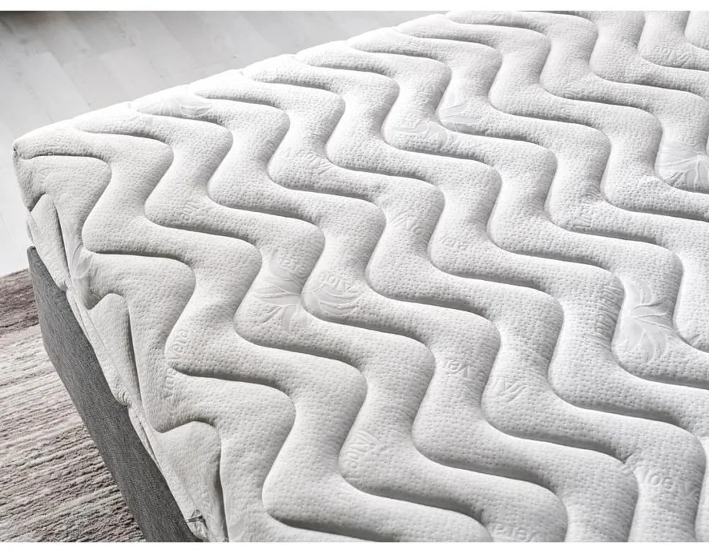 Saltea mediu-fermă/moale cu arcuri reversibilă 90x200 cm Niron – Kalune Design