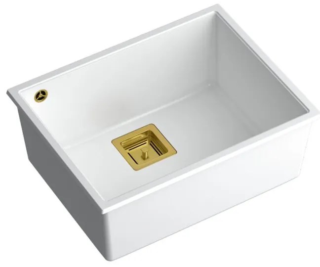 Chiuveta din granit DAVID 50 alb