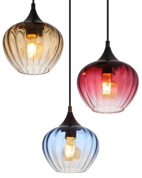 Lustră pe cablu Globo 15748-3HR SANDER 3xE27/60W/230V