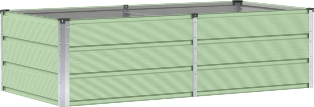 vidaXL Jardinieră Verde 160 x 80 x 45 cm Oțel
