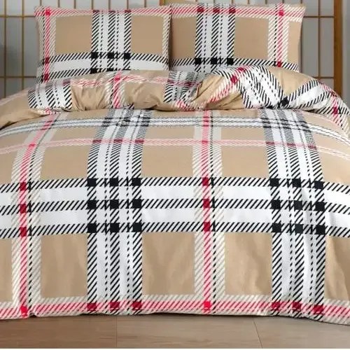 Lenjerie de pat bumbac satinat 2 persoane,homs,serie H280,00043