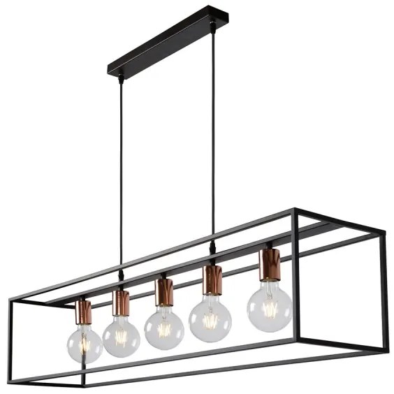 Lucide 08424/05/30 - Lampa suspendata ARTHUR 5xE27/60W/230V