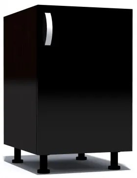 Corp inferior 50 cu 1 usa Zebra negru