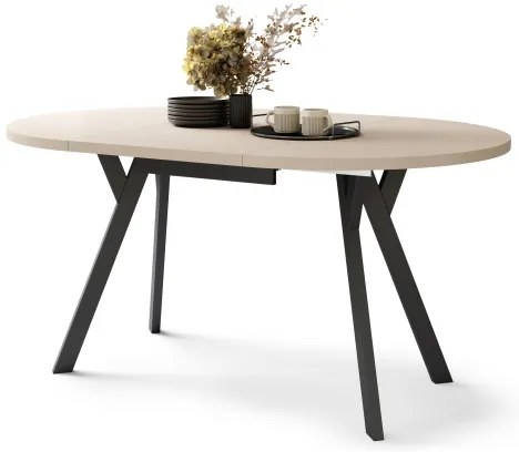 Masă de dining ARTUR bej/negru