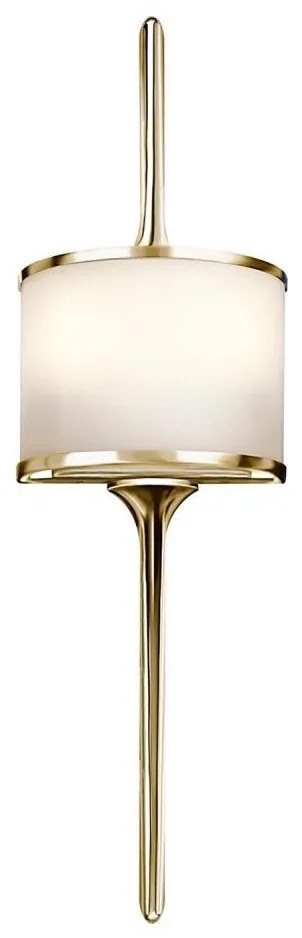 Aplică LED pentru baie Kichler KL-MONA-S-PB MONA 2xG9/3W/230V IP44 auriu