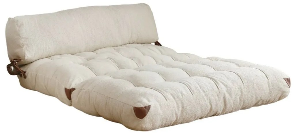 Fold Teddy 2 Cream canapea extensibilă