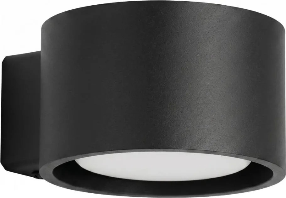 Sollux SL.2437 - Aplica de perete MODO 1xGX53/10W/230V neagră