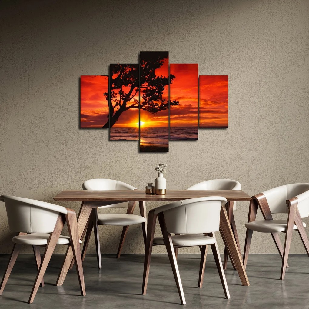 Tablou - Apus de soare (150x105 cm)